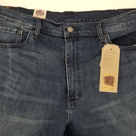 Levis 541 Athletic Taper Jeans Mens  Sit at waist Blue Stretch Denim Size 40x34 - Picture 5 of 8